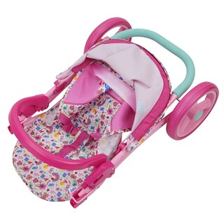 Foto 3 | Foto 3 | Cochecito Para Correr Con Forma De Muñeca Baby Alive, Rosa Y Arcoíris, 60 Cm, Más De 3 Años - Venta Internacional.