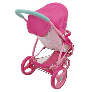 Foto 4 | Foto 4 | Cochecito Para Correr Con Forma De Muñeca Baby Alive, Rosa Y Arcoíris, 60 Cm, Más De 3 Años - Venta Internacional.