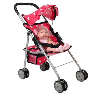 Foto 6 | Foto 6 | Cochecito Para Muñecas The New York Doll Collection My First Pink - Venta Internacional.