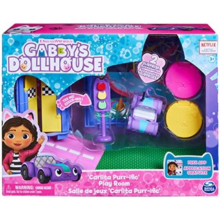 Foto 2 | Foto 2 | Venta Internacional - Gabby's Dollhouse, Carlita Purr -ific Play Sala Con Carlita Toy Car, Accesorios