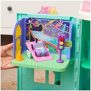 Foto 5 | Foto 5 | Venta Internacional - Gabby's Dollhouse, Carlita Purr -ific Play Sala Con Carlita Toy Car, Accesorios