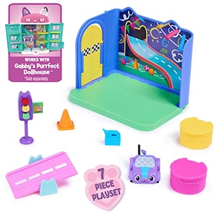 Foto 7 | Foto 7 | Venta Internacional - Gabby's Dollhouse, Carlita Purr -ific Play Sala Con Carlita Toy Car, Accesorios
