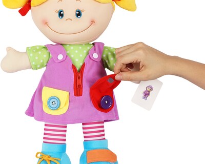 Foto 3 | Foto 3 | Muñeca Lupy Diako Color Rosa Muñeca Para Vestir