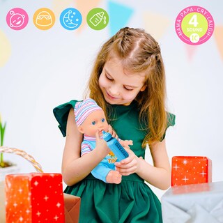 Foto 5 | Foto 5 | Muñeco Bebé Proou con Set de Baño y Kit Médico 30 Piezas - Venta Internacional