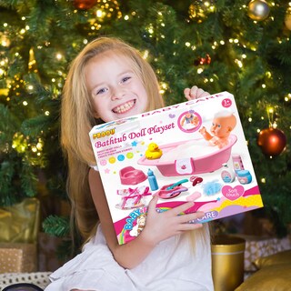 Foto 7 | Foto 7 | Muñeco Bebé Proou con Set de Baño y Kit Médico 30 Piezas - Venta Internacional