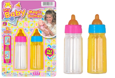 Foto 1 | Foto 1 | Juego De Biberones Magic Baby Doll, Botella De Leche Y Botella De Jugo - Venta Internacional.