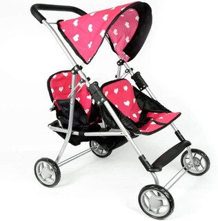 Foto 1 | Foto 1 | Doll Twin Stroller The New York Doll Collection Cutest Heart - Venta Internacional.