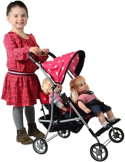 Foto 2 | Foto 2 | Doll Twin Stroller The New York Doll Collection Cutest Heart - Venta Internacional.