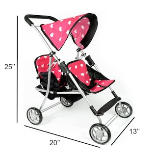 Foto 3 | Foto 3 | Doll Twin Stroller The New York Doll Collection Cutest Heart - Venta Internacional.