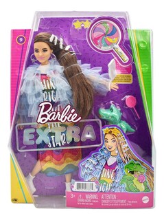 Foto 1 | Foto 1 | Barbie Extra Paleta 15 Piezas De Estilo 28 Cm Mattel
