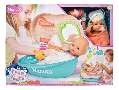 Foto 1 | Foto 1 | Nenuco Foam Bath 2 En 1 Muñeca 35cm Famosa