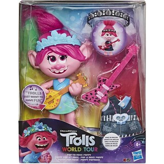 Foto 1 | Foto 1 | Muñeca Trolls World Tour de Hasbro con Accesorios