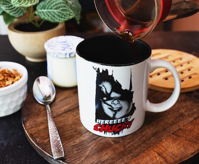 Foto 4 | Foto 4 | Taza Silver Buffalo Child's Play Here's Chucky 600 Ml - Venta Internacional.