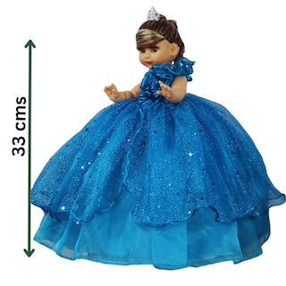 Foto 2 | Foto 2 | Muñeca Quinceañera Recuerdo 15 Años Azul Rey Peinada 33 Cm