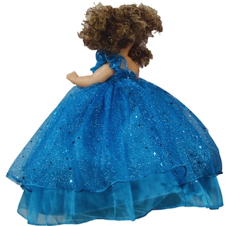 Foto 4 | Foto 4 | Muñeca Quinceañera Recuerdo 15 Años Azul Rey China 33 Cm