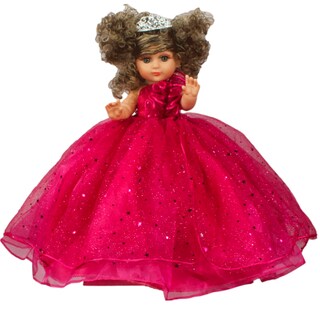 Foto 1 | Foto 1 | Muñeca Quinceañera Recuerdo 15 Años Fucsia Fiusha Rosa China 33 Cm