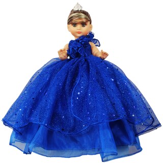 Foto 1 | Foto 1 | Muñeca Quinceañera Recuerdo 15 Años Azul Rey Peinado 1 - 33 Cm