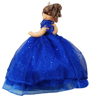 Foto 4 | Foto 4 | Muñeca Quinceañera Recuerdo 15 Años Azul Rey Peinado 1 - 33 Cm