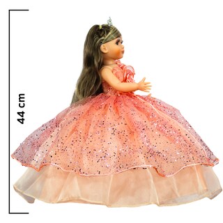 Foto 2 | Foto 2 | Muñeca Quinceañera Recuerdo 15 Años Salmon Melón Lacia 44 Cm