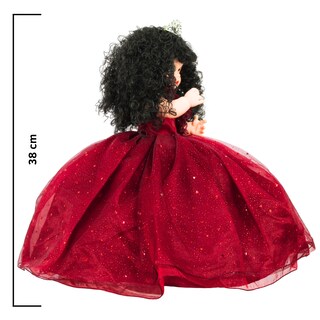 Foto 3 | Foto 3 | Muñeca Quinceañera Recuerdo 15 Años Rojo Española 38 Cm