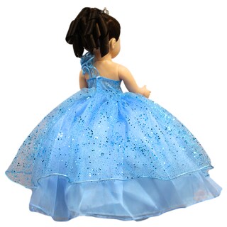 Foto 4 | Foto 4 | Muñeca Quinceañera Recuerdo 15 Años Azul Cielo Peinada 44 Cm