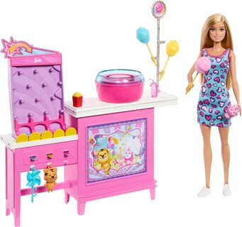 Foto 2 | Foto 2 | Barbie Los Misterios Barbie Set Estación Algodón de Azúcar