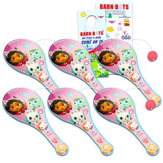 Foto 1 | Foto 1 | Paquete Party Favors De 6 Juegos De Pelota De Pádel Gabby's Dollhouse - Venta Internacional.