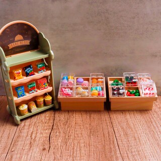 Foto 7 | Foto 7 | Kit De Comida En Miniatura Hiawbon A Escala 1:12 Con Caja De Almacenamiento (9 Juegos) - Venta Internacional.