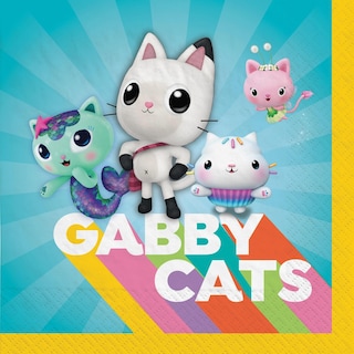 Foto 3 | Foto 3 | Platos Y Servilletas Gabby's Dollhouse De Party Supplies, 16 Unidades - Venta Internacional.