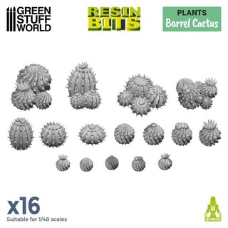 Foto 2 | Foto 2 | Cactus De Resina Para Maquetas Y Miniaturas Green Stuff World 1:4 - Venta Internacional.
