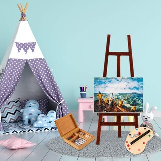 Foto 6 | Foto 6 | Juego De Herramientas Para Pintar Casas De Muñecas En Miniatura Skylety A Escala 1:12 - Venta Internacional.