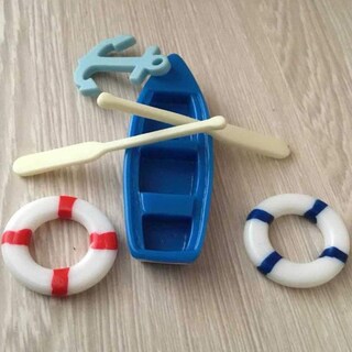 Foto 6 | Foto 6 | Minifigurita Marina, Minibarco De Pesca, Decoración De Musgo - Venta Internacional.