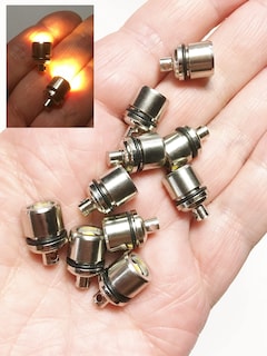 Foto 1 | Foto 1 | Mini Luces Eléctricas Inalámbricas De Color Blanco Cálido Para Casa De Muñecas X10 - Venta Internacional.