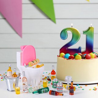 Foto 2 | Foto 2 | Set De Cubitos De Hielo En Miniatura, Botellas De Cerveza Y Minibebidas, 71 Unidades - Venta Internacional.