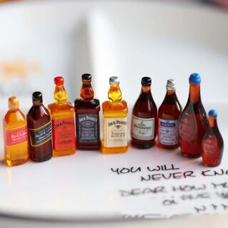 Foto 4 | Foto 4 | Botellas De Bebida En Miniatura Juland, 24 Unidades, Decoración De Casa De Muñecas - Venta Internacional.