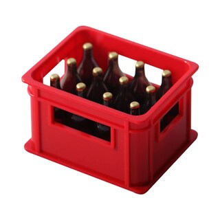 Foto 1 | Foto 1 | Caja De Botellas De Cerveza En Miniatura Dollhouse Beer Storage Toyandona - Venta Internacional.