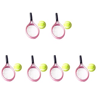 Foto 1 | Foto 1 | Set De Minitenis Toyandona Con 2 Raquetas Y 2 Pelotas Para Muñeca - Venta Internacional.