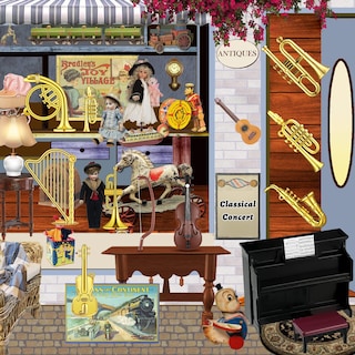 Foto 3 | Foto 3 | Set De Instrumentos Musicales En Miniatura Civaner Con 24 Piezas - Venta Internacional.