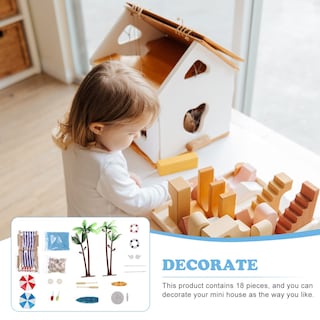 Foto 6 | Foto 6 | Kit De Adornos En Miniatura Con Temática De Playa, 18 Piezas, Para Decoración Del Hogar - Venta Internacional.