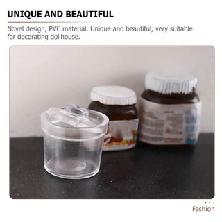 Foto 7 | Foto 7 | Tarro Miniatura Para Caramelos Toyandona Con Forma De Casa De Muñecas, Pvc Transparente, 8 Unidades - Venta Internacional.