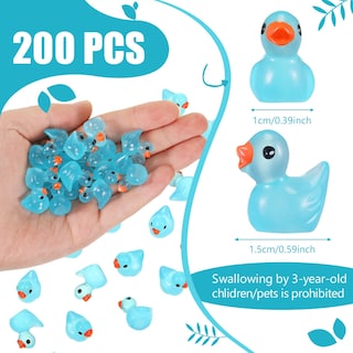 Foto 2 | Foto 2 | Decoración Luminosa En Miniatura Con Forma De Pato De Resina Honoson, 200 Unidades - Venta Internacional.