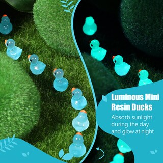 Foto 3 | Foto 3 | Decoración Luminosa En Miniatura Con Forma De Pato De Resina Honoson, 200 Unidades - Venta Internacional.
