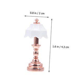 Foto 6 | Foto 6 | Lámpara de Mesa Dollhouse Nuobesty Led Minilámpara Led Escala 1:12 6 Unidades - Venta Internacional
