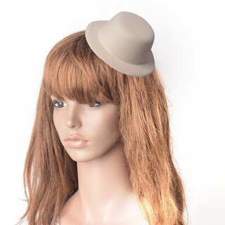 Foto 2 | Foto 2 | Minisombreros Formales Nuobesty para Manualidades y Muñecas color Beige 4 Unidades - Venta Internacional