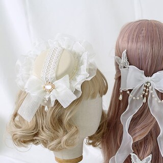 Foto 3 | Foto 3 | Minisombreros Formales Nuobesty para Manualidades y Muñecas color Beige 4 Unidades - Venta Internacional