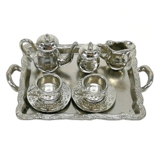 Foto 1 | Foto 1 | Juego de Té En Miniatura Escala 1:12 - Venta Internacional