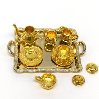 Foto 2 | Foto 2 | Juego de Té En Miniatura Escala 1:12 - Venta Internacional