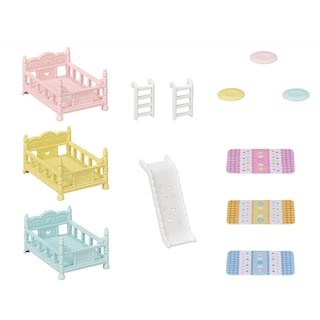 Foto 4 | Foto 4 | Literas Triples Calico Critters de Furniture con Almohadas y Edredones - Venta Internacional