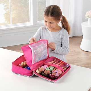 Foto 2 | Foto 2 | Funda De Almacenamiento Con Forma De Tejón Para Muñecas Modernas De 30 Cm, Color Rosa - Venta Internacional.