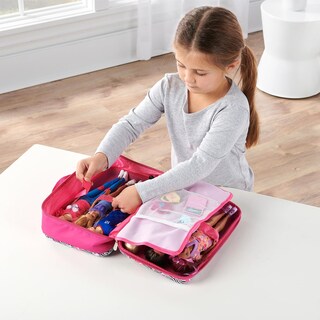 Foto 5 | Foto 5 | Funda De Almacenamiento Con Forma De Tejón Para Muñecas Modernas De 30 Cm, Color Rosa - Venta Internacional.